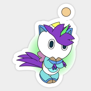 Unicorn Chao Sticker